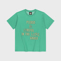 SUNLOVE Rough Sign Tee Heather Green