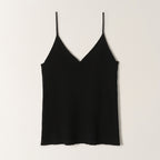 Nothing written Esme rib-knitted cami (Black)