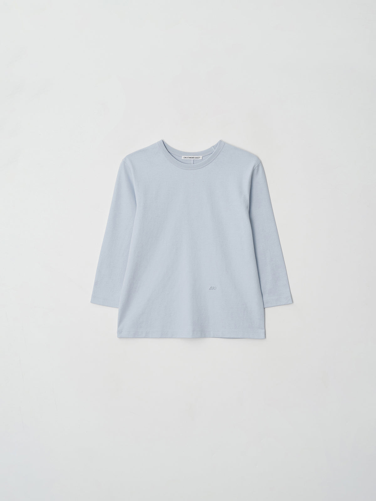 L'EAU Loa cotton t-shirt_sky blue