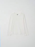 L'EAU Mare cotton t-shirt_off white