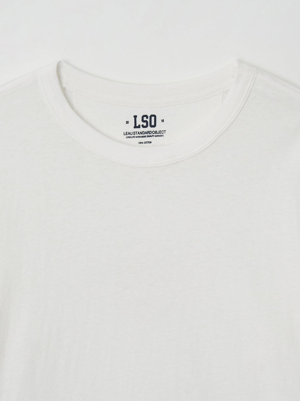 L'EAU Mare cotton t-shirt_off white