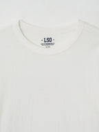 L'EAU Mare cotton t-shirt_off white