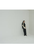 Moon Lee Silky Short-sleeve Blouse_Black