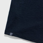EASTLOGUE PERMANENT HENLEY NECK T-SHIRTS / NAVY