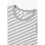 STUDIO TOMBOY Round neck sleeveless t-shirt_light gray 9176222983