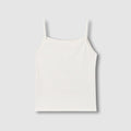 JAJU [JAJU/Jaju] Women's Pointel Sleeveless Lounge T-Shirt_Ivory