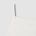 JAJU [JAJU/Jaju] Women's Pointel Sleeveless Lounge T-Shirt_Ivory
