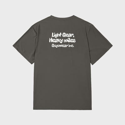 FREEZE-CORE LIGHT SHORT SLEEVE (BROWN GREY)
