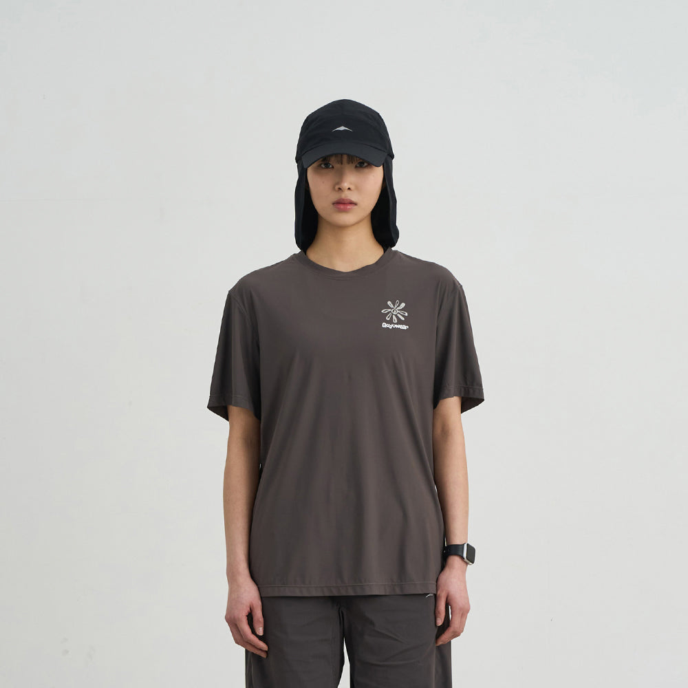 GOYOWEAR FREEZE-CORE LIGHT SHORT SLEEVE (BROWN GREY)