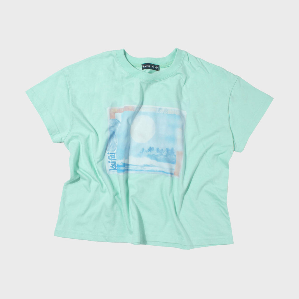 kaifai Faded Shore Tee (Mint) K26QB238