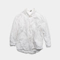 SAENGINSTUDIO HAND-CREASE SHIRT - WHITE