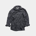 SAENGINSTUDIO CRINKLED TWIST SLEEVE - CHARCOAL