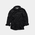 SAENGINSTUDIO CRINKLED TWIST SLEEVE - BLACK