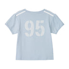 BITTERCELLS 95 V Neck Cheering Tee-Blue