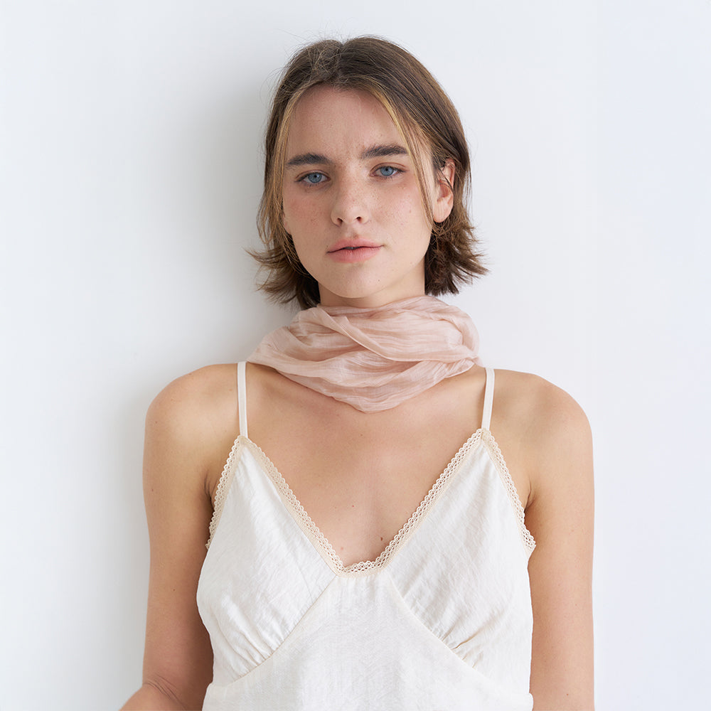 vem ver LACE TRIM CAMISOLE BLOUSE_IVORY