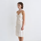 vem ver LACE TRIM CAMISOLE BLOUSE_IVORY