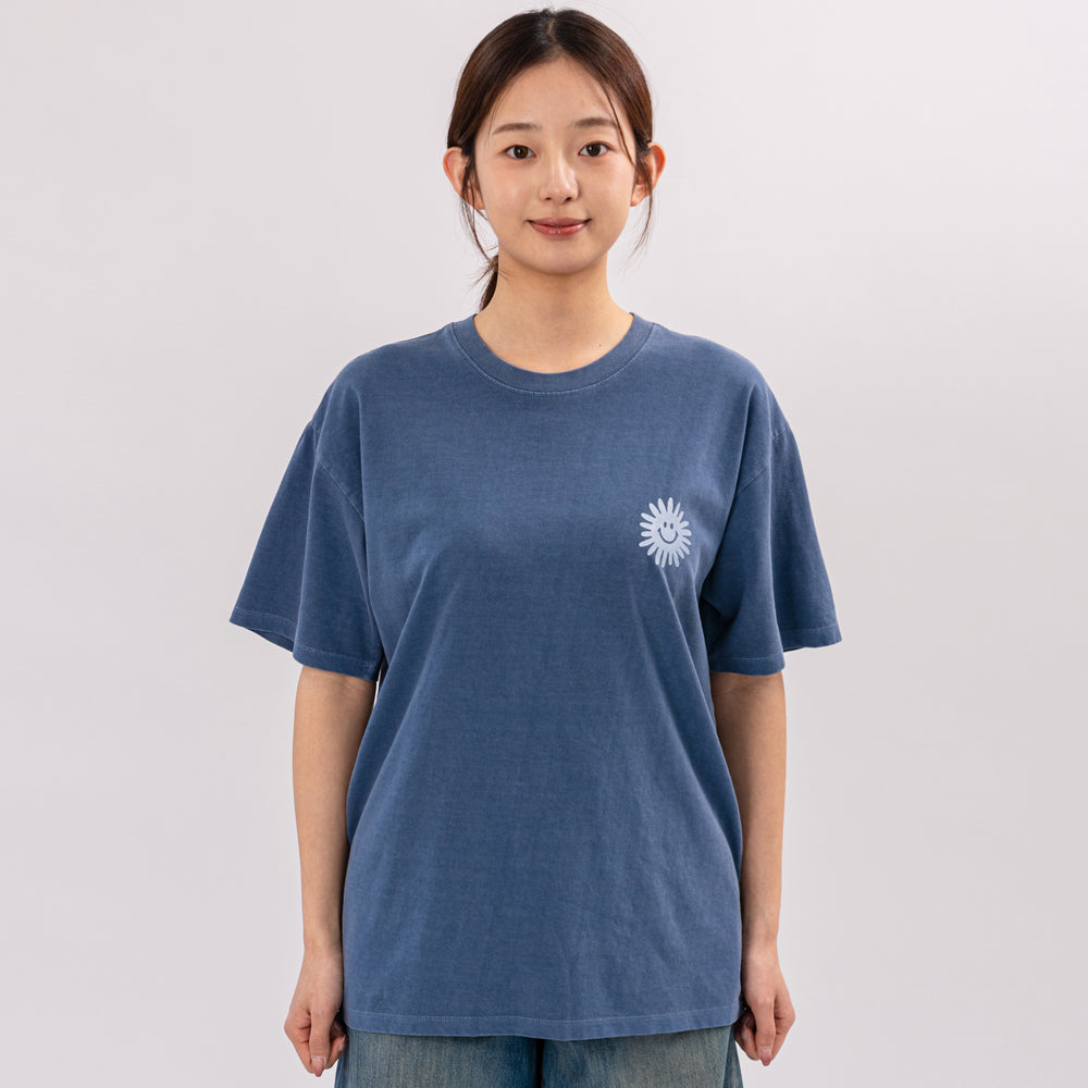 BIGWAVE COLLECTIVE Peace Again Short Sleeve T-Shirt (Navy)