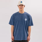 BIGWAVE COLLECTIVE Peace Again Short Sleeve T-Shirt (Navy)