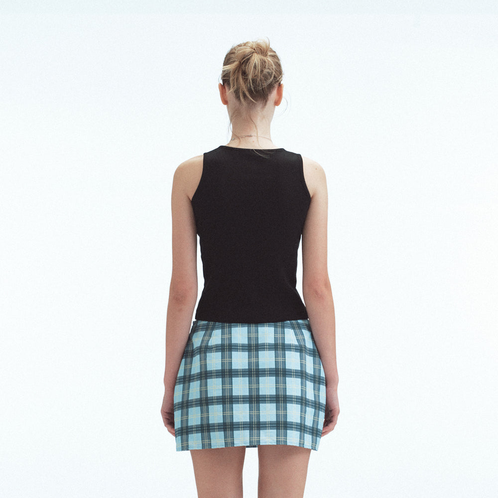 REST&RECREATION SLEEVELESS CARDIGAN (BLACK)