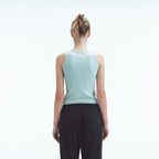 REST&RECREATION SLEEVELESS CARDIGAN (MINT BLUE)