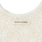 WITHOUTSUMMER Layered bustier top_lace