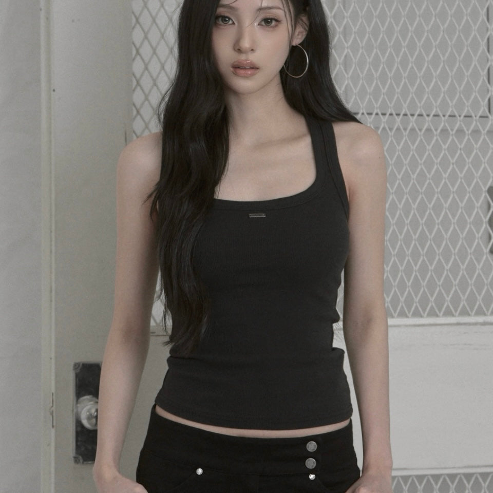 KHAKIPOINT Muted Tank Top (charcoal)