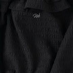 WITHOUTSUMMER Pure frill blouse_black