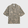 HOPE (concierge) (M) BLUES SHIRT (GREY LINEN JACQUARD)