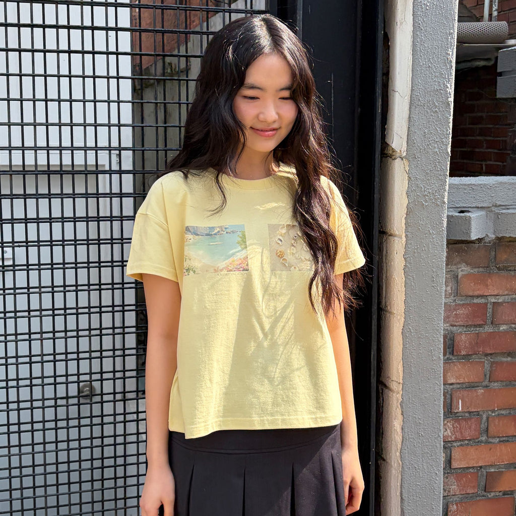 kaifai Summer Memento Tee (Lemon) K26QB237