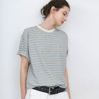 ATELIER NAIN MULTI STRIPE BOXY TEE (T-7216)