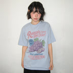 RONRON VINTAGE GRAPE OVER FIT T SHIRT SOFT BLUE