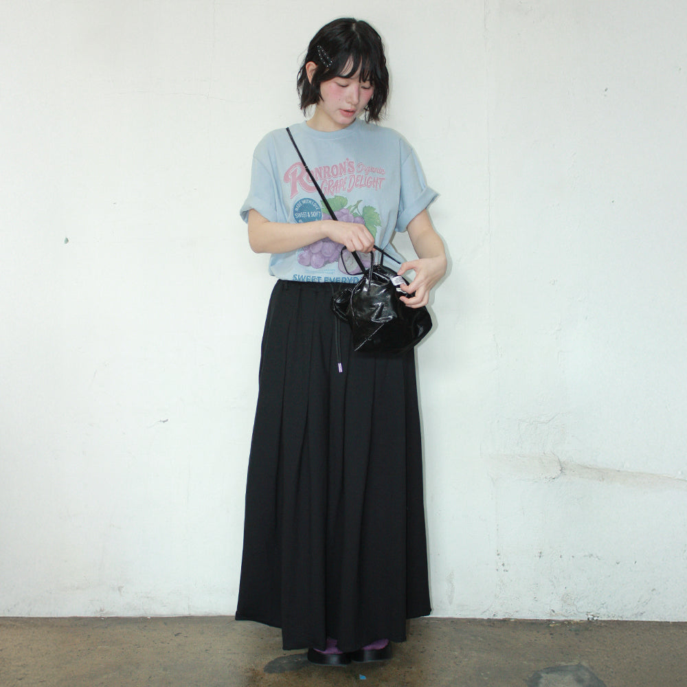RONRON VINTAGE GRAPE OVER FIT T SHIRT SOFT BLUE