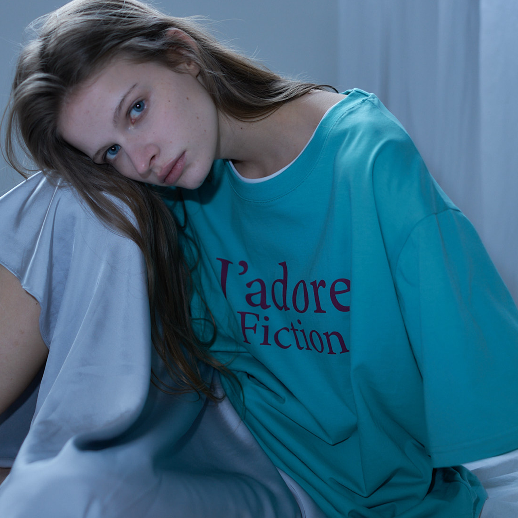 LARTIGENT L23 FICTION OVERFIT T-SHIRT(MINT)