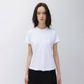 INSILENCE WOMEN W Supima Cotton Premium T-Shirt WHITE