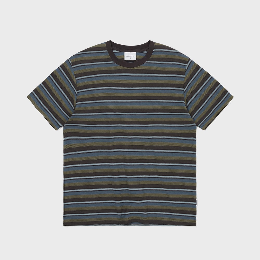 thisisneverthat Inside Out Striped Tee Olive