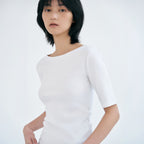 YJACK W_Lip Slim Fit Half Sleeve T-Shirt LRT1888