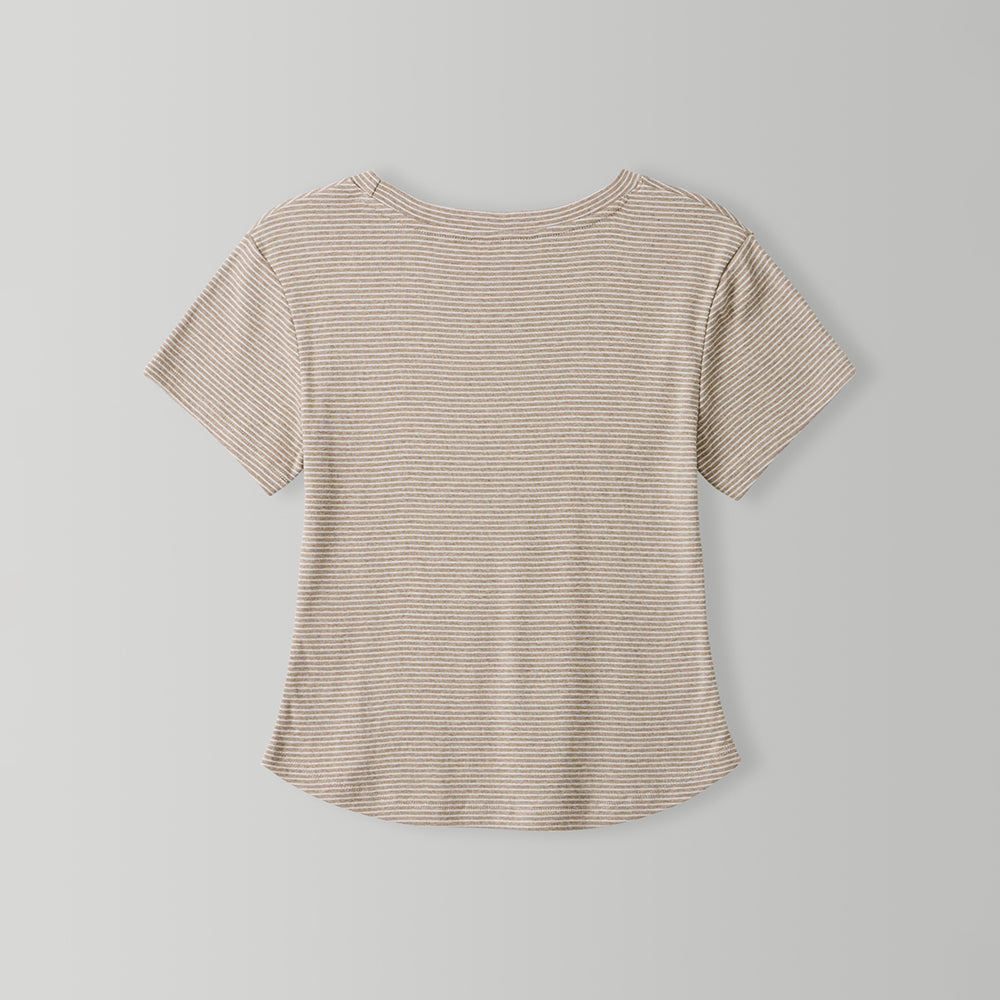 CHERIAUBE La Mer Tee-Beige