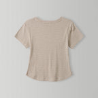 CHERIAUBE La Mer Tee-Beige