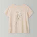 CHERIAUBE Floral Bouquet Tee-Cream