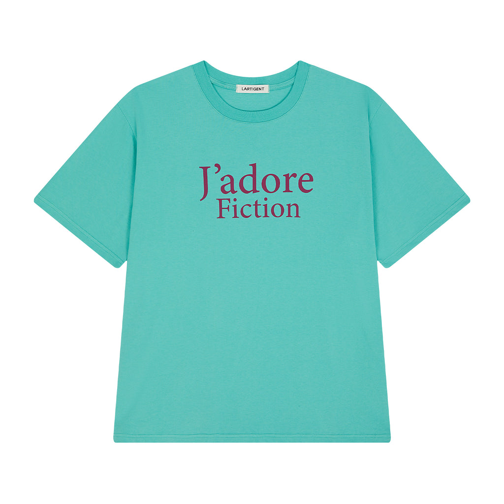 LARTIGENT L23 FICTION OVERFIT T-SHIRT(MINT)