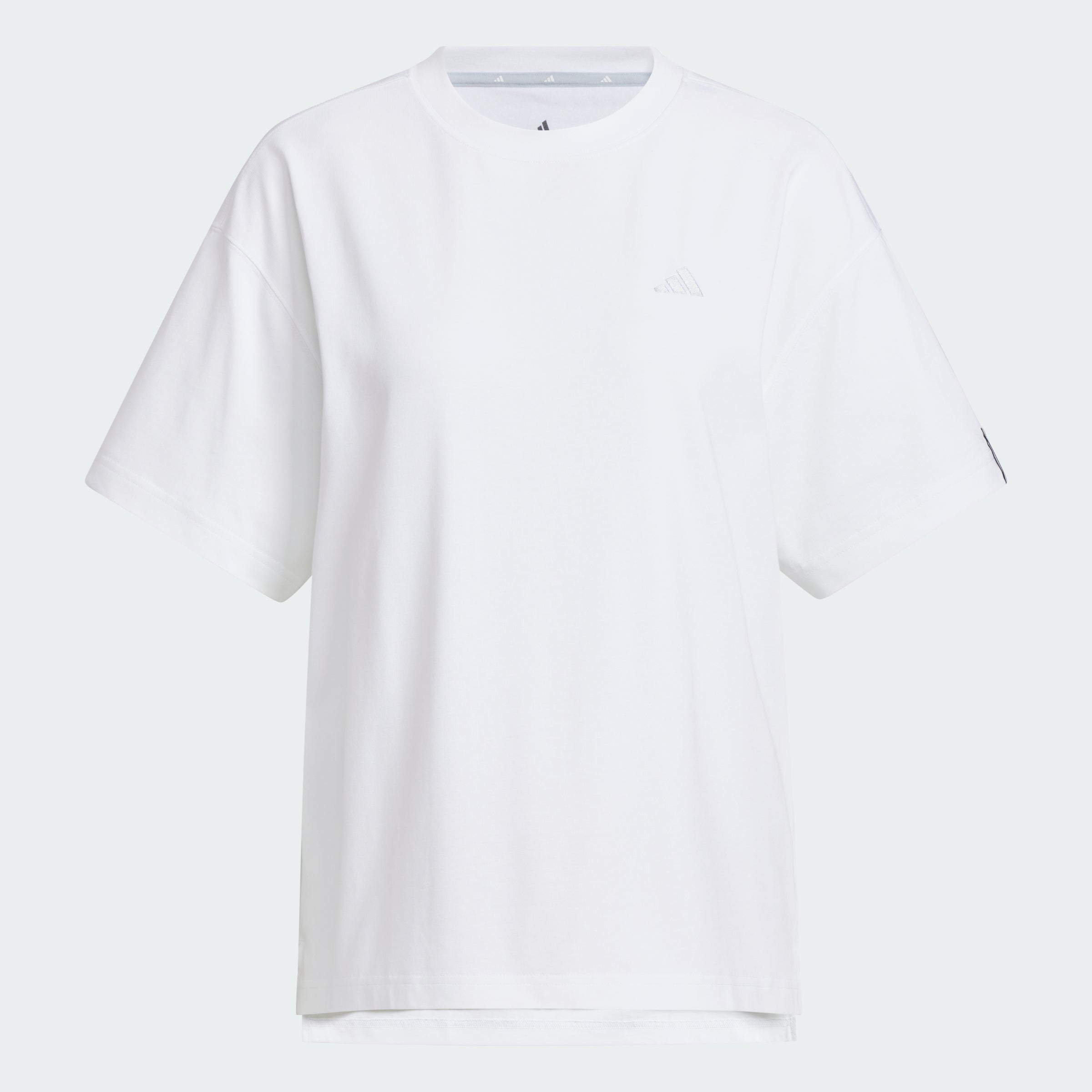 ADIDAS Essential Plus Small Logo Loose Fit Short Sleeve T-Shirt KF8270