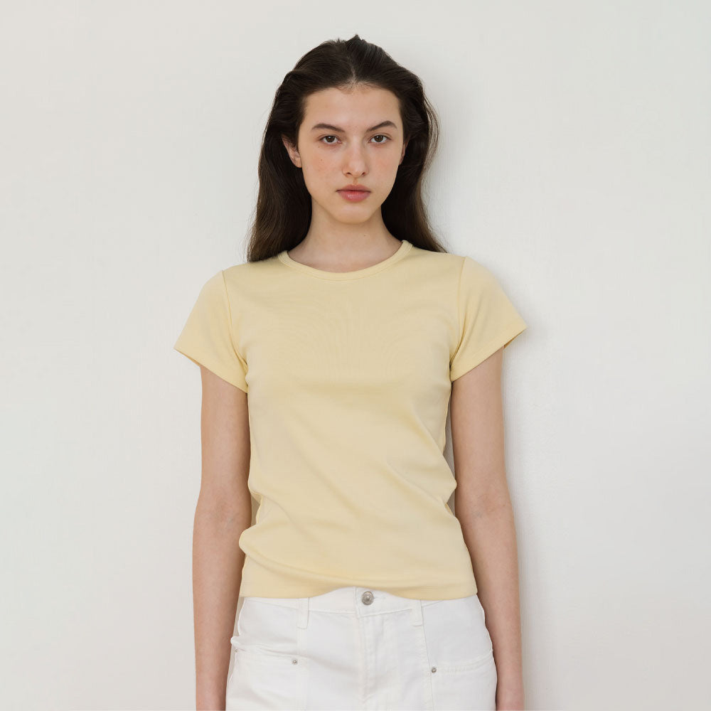 SUAMAR Ron Essential Round T (Yellow)