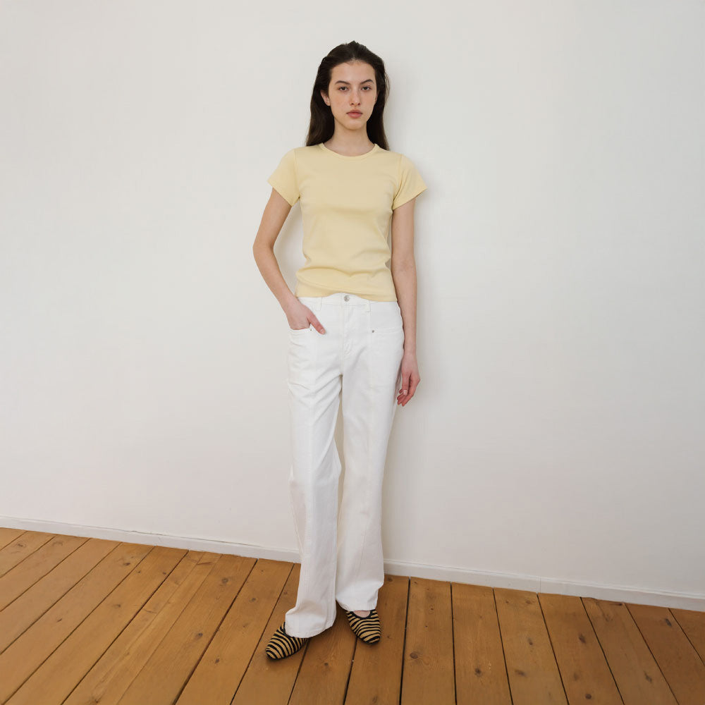 SUAMAR Ron Essential Round T (Yellow)