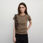 SUAMAR Ron Essential Round T (Brown)