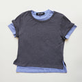 EPINGLER SPOONING LAYERED T - DEEP GREY