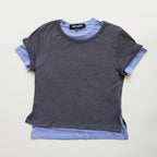 EPINGLER SPOONING LAYERED T - DEEP GREY