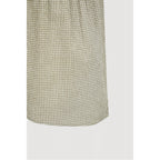 LUCKY CHOUETTE Chouetties by LUCKY CHOUETTE Unbalance Volume Check Blouse (olive) LASAX26400OLV