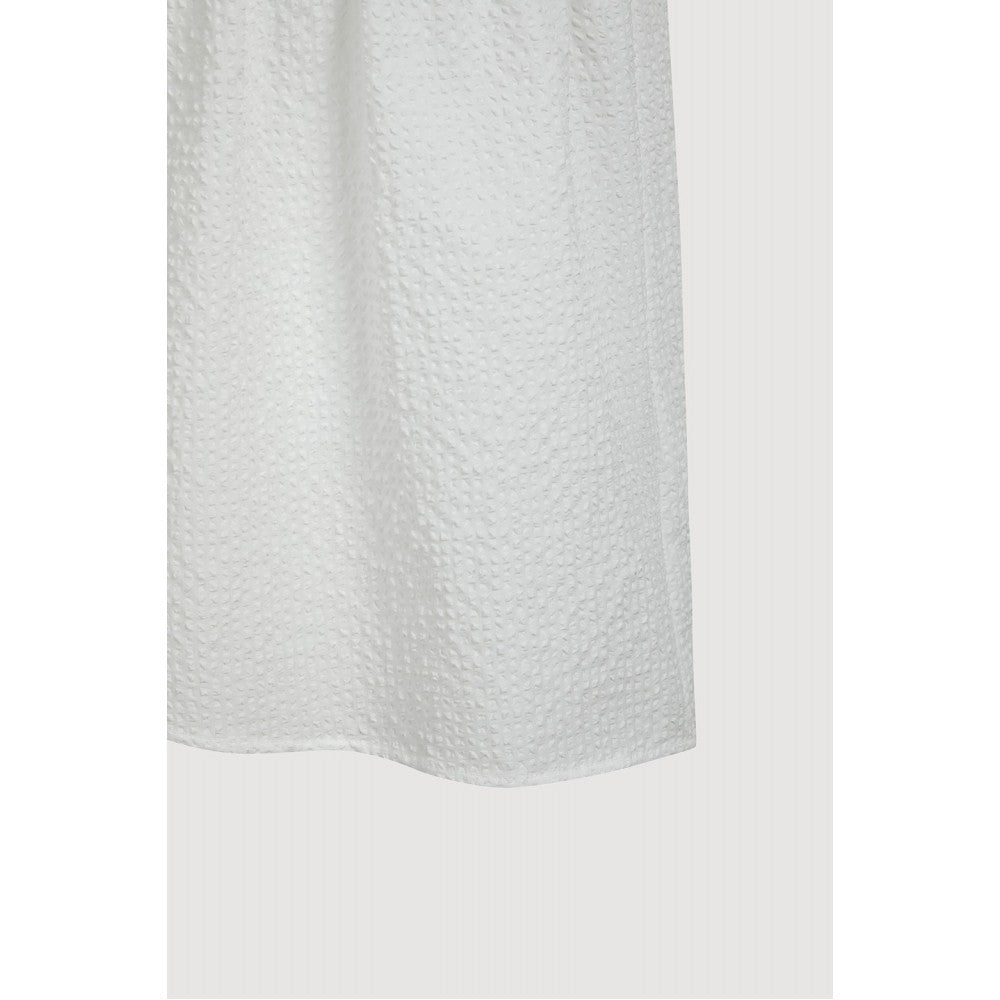 LUCKY CHOUETTE Chouetties by LUCKY CHOUETTE Unbalance Volume Check Blouse (white) LASAX26400WHX