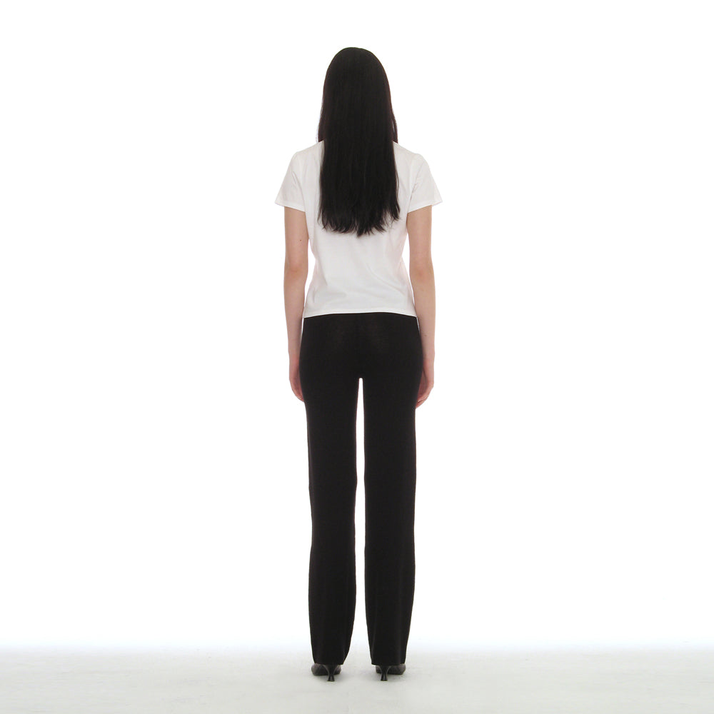 PARTIMENTO WOMEN MILES 9 CORE RELAXED TEE_WHITE
