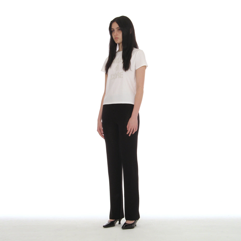 PARTIMENTO WOMEN MILES 9 CORE RELAXED TEE_WHITE